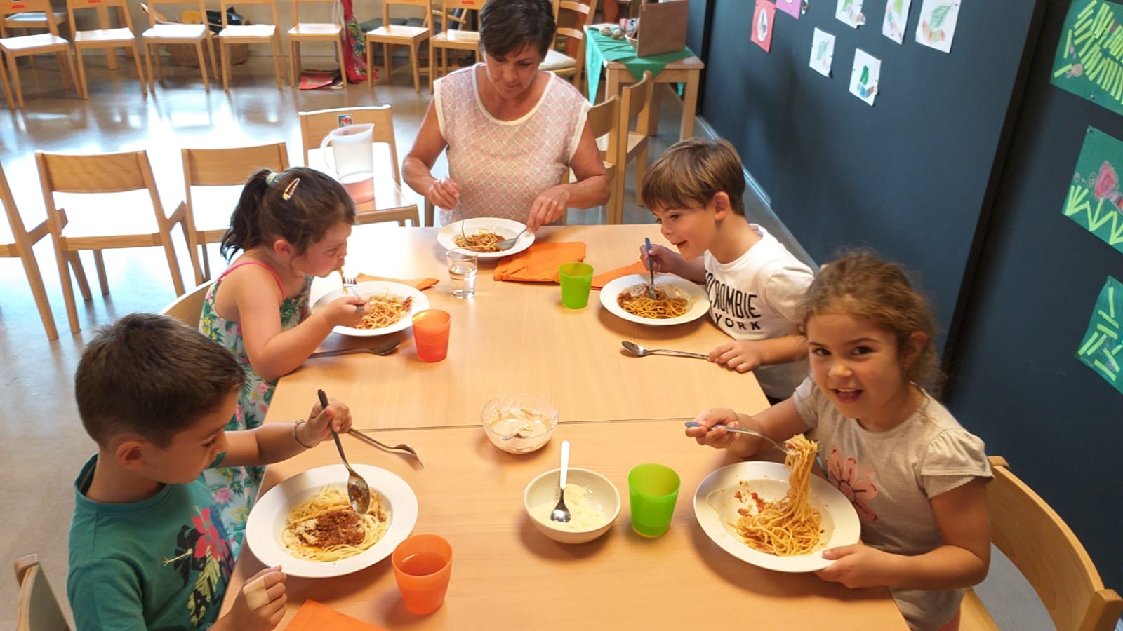 Kochen im Kindergarten - Martin Haffter Schule